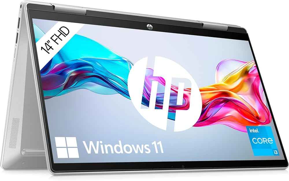 HP Pavilion x360 14" Laptop, Core i3 & i5 Processors with Touchscreen